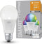LEDVANCE LED lamp - Lampvoet: E27 - RGBW - 27--…65-- K - 9,5- W - SMART+ WiFi Classic Multicolour