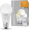 LEDVANCE LED lamp - Lampvoet: E27 - Warm wit - 27- K - 9 W - SMART+ WiFi Classic Dimmable