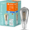 LEDVANCE LED lamp | NaN: E27 | Warm White | 27-- K | 6 W | vervanger voor 44 W Incandescent bulb | SMART+ Filament Edison Dimmable
