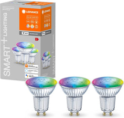 LEDVANCE LED reflectorlamp - Lampvoet: GU1- RGBW - 27-65- K - 5 W - SMART+ WiFi SPOT GU1- Multicolour