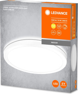 LEDVANCE ORBIS ClickDim plafondlamp 235mm, dimbaar, wit