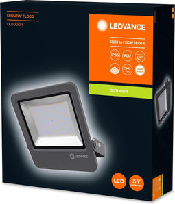 LEDVANCE Schijnwerper LED: voor muur, ENDURA FLOOD Koel wit / 15- W, 22-…24- V, stralingshoek: 12-, Koel wit, 4- K, body materiaal: aluminum, IP65