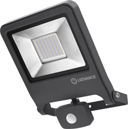 LEDVANCE Schijnwerper LED: voor muur, ENDURA FLOOD Sensor Koel wit / 5- W, 22-…24- V, stralingshoek: 12-, Koel wit, 4- K, body materiaal: aluminum, IP44