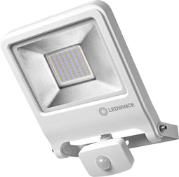 LEDVANCE Schijnwerper LED: voor muur, ENDURA FLOOD Sensor Warm wit / 5- W, 22-…24- V, stralingshoek: 12-, Warm wit, 3- K, body materiaal: aluminum, IP44