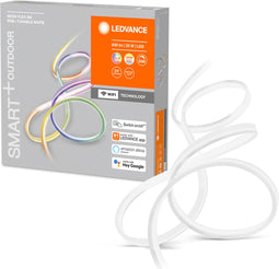 LEDVANCE Slim tuinarmatuur LED: voor alle oppervlakken, SMART+ NEON FLEX MULTICOLOR / 2- W, 22-…24- V, stralingshoek: 11-, RGBTW, 27-65- K, body materiaal: silicone, IP44