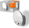 LEDVANCE Slim tuinarmatuur LED: voor muur, SMART+ ROUND CAMERA / 15 W, 22-…24- V, stralingshoek: 12-, Warm White, 3- K, body materiaal: plastic, IP44