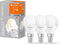 LEDVANCE Slimme LED lamp met WiFi technologie, E14-basis matte optiek ,Warm wit (27-K), 47- Lumen, substituut voor 4-W-verlichtingsmiddel slim dimbaar, 3-Pak