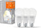 LEDVANCE Slimme LED lamp met WiFi technologie, E27-basis matte optiek ,Warm wit (27-K), 1521 Lumen, substituut voor 1-W-verlichtingsmiddel slim dimbaar, 3-Pak