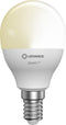 LEDVANCE Slimme LED lamp met ZigBee technologie, E14-basis matte optiek ,Warm wit (27-K), 47- Lumen, substituut voor 4-W-verlichtingsmiddel slim dimbaar, 1-Pak