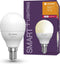 LEDVANCE Slimme LED lamp met ZigBee technologie, E14-basis matte optiek ,Warm wit (27-K), 47- Lumen, substituut voor 4-W-verlichtingsmiddel slim dimbaar, 1-Pak
