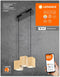LEDVANCE SMART+ DECOR WiFi hanglamp, 21W, 195-lm, hout