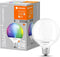 LEDVANCE SMART LED-lamp met wifi-technologie, socket E27, dimbaar, RGB-kleuren en lichtkleurige veranderbare, globe vorm, mat, vervanging voor conventionele 1-W gloeilampen, controleerbaar met Alexa, Google & app