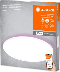 LEDVANCE SMART+ WiFi paneellamp, wit, 25W 294-lm 4-mm