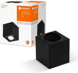 LEDVANCE Spot Surface Vierkante plafondspot zwart GU1-