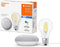 LEDVANCE STARTER KIT SMART HOME GOOGLE NEST + CLASSIC A6- FIL DIM E27 BT