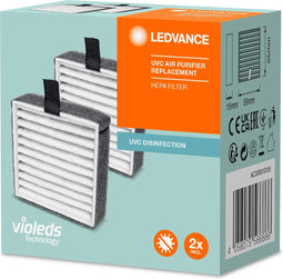 Ledvance UVC HEPA luchtreiniger vervangfilter, acrylonitrielbutadieenstyreen (ABS), wit