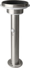 LEDVANCE Wand- en plafondarmatuur LED: voor muur, ENDURA STYLE SOLAR DOUBLE CIRCLE / 6 W, 3.2 V, Warm wit, 3- K, body materiaal: stainless steel, IP44