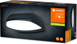 LEDVANCE Wand- en plafondarmatuur LED: voor muur, ENDURA STYLE WIDE / 12 W, 22-…24- V, Warm wit, 3- K, body materiaal: aluminum, IP44