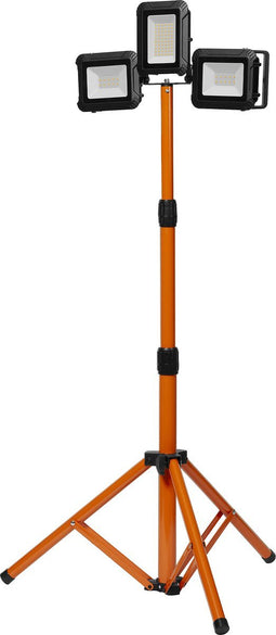 LEDVANCE Worklight armatuur LED: voor verdieping, WORKLIGHT BATTERY TRIPOD / 4-,- W, 22-…24- V, stralingshoek: 11-, Cool White, 4- K, body materiaal: aluminum/plastic, IP54