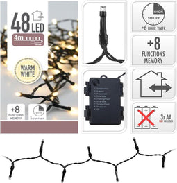 Ledverlichting 48 bo warm wit
