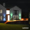 Ledvion - SMART LED Wandlamp Nevada, RGBWW, IP54, Zwart, Binnen/Buiten, Buitenlamp, Tuinverlichting