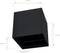 Ledvion - SMART LED Wandlamp Nevada, RGBWW, IP54, Zwart, Binnen/Buiten, Buitenlamp, Tuinverlichting