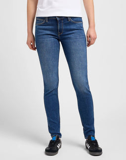 Lee Scarlett Skinny Jeans - Dames - Donkerblauw - W33/L30