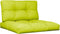 vidaXL - Palletkussens - 2 - st - stof - heldergroen