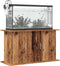vidaXL - Aquariumstandaard - 101x41x58 - cm - bewerkt - hout - oud - houtkleurig