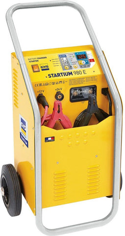 GYS Startium 980E - Lader/starter 12/24V - Automatisch op wielen
