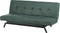 LEEDS - Slaapbank 3-zits - Groen - Polyester