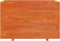 vidaXL - Plantenbak - 110x40x72,5 - cm - massief - grenenhout - wasbruin