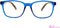 Leesbril INY lucky G65300 blauw +2.50