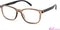 Leesbril INY lucky G65500 bruin-zwart +1.00