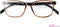 Leesbril INY lucky G65500 bruin-zwart +1.00