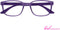 Leesbril INY Rainbow G54300 Lila +2.00