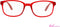 Leesbril INY Rainbow G6700 Rood +2.00