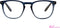 Leesbril INY Tailor G65000 blauw-+1.00