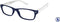 Leesbril X +2.00 Feeling Blauw-Wit