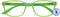 Leesbril X +2.50 Regenboog Groen