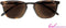 Leeszonnebril INY Playa G60400 havanna +2.00
