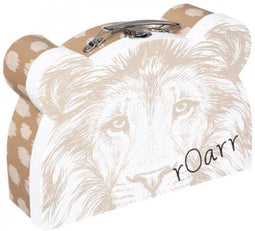 leeuwenkop koffer x2