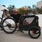 Deryan Hondenfietskar 2-in-1 - Opvouwbaar - Tot 20 kg - Zwart