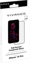 Vivanco iPhone 14 Pro - Screenprotector - Zwart