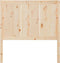vidaXL - Hoofdbord - 80,5x4x100 - cm - massief - grenenhout