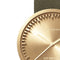 LEFF amsterdam - D38 - Horloge - Cordura - Goud/Groen - Ø 38mm