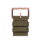 LEFF amsterdam - D38 - Horloge - Cordura - Rosé/Groen - Ø 38mm