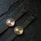 LEFF amsterdam - D38 - Horloge - Cordura - Rosé/Groen - Ø 38mm