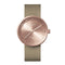 LEFF amsterdam - D38 - Horloge - Cordura - Rosé/Zand - Ø 38mm
