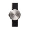 LEFF amsterdam - D38 - Horloge - Cordura - Staal/Zandkleurig - Ø 38mm
